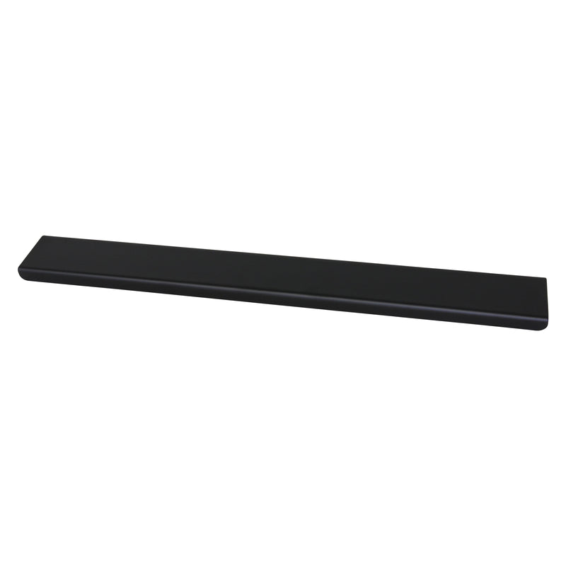 Pull SS161 Modern Industrial Flat Finger Edge Pull, Brushed Gold