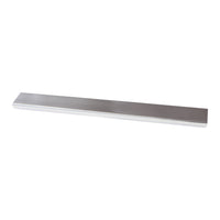Pull SS161 Modern Industrial Flat Finger Edge Pull, Brushed Gold