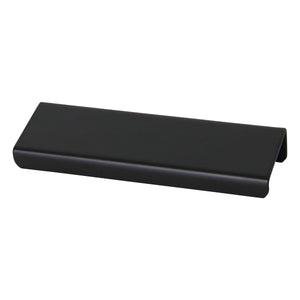Pull SS161 Modern Industrial Flat Finger Edge Pull, Brushed Gold