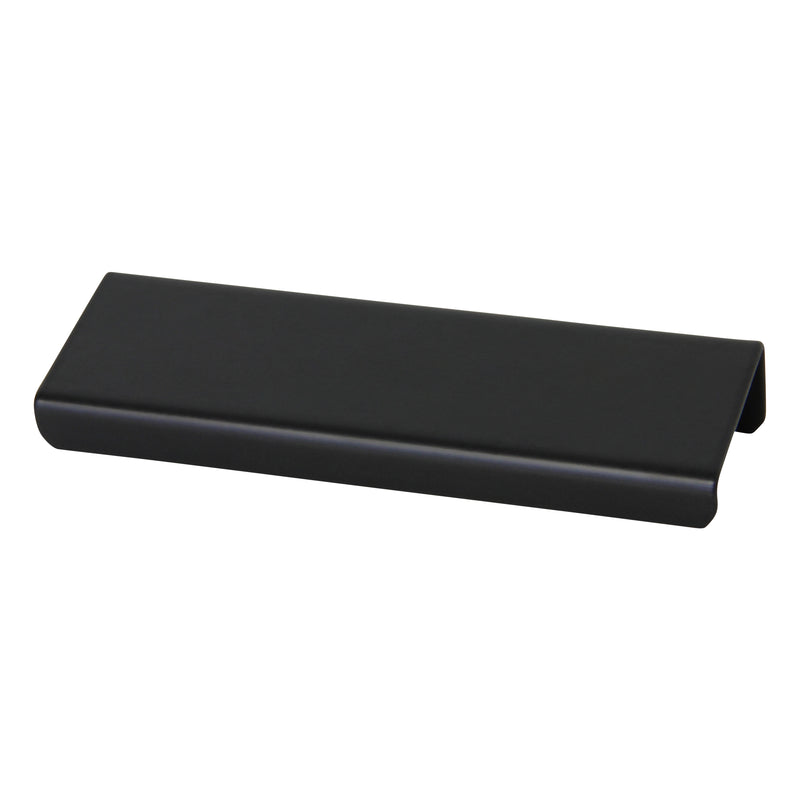 Pull SS161 Modern Industrial Flat Finger Edge Pull, Brushed Gold