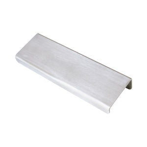 Pull SS161 Modern Industrial Flat Finger Edge Pull, Brushed Gold