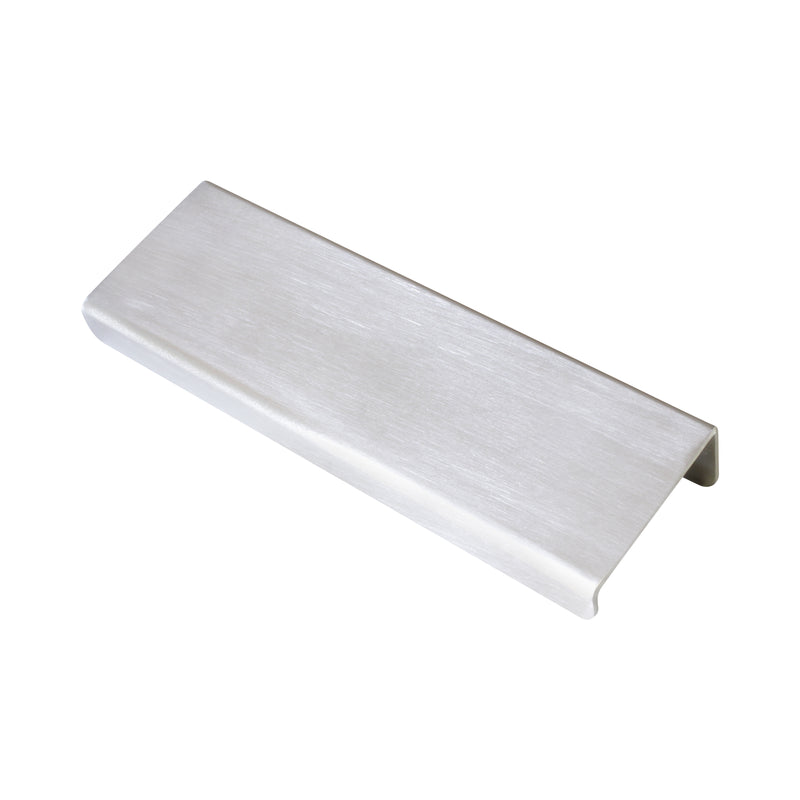 Pull SS161 Modern Industrial Flat Finger Edge Pull, Brushed Gold