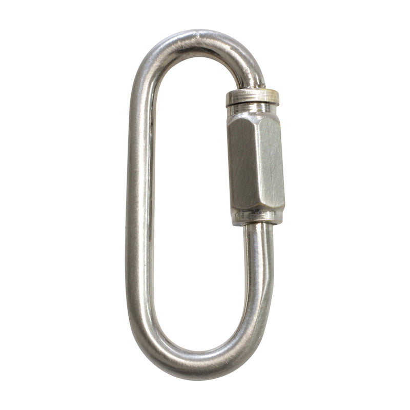Quicklink BR01 Threaded Screw Lock Quicklink, Antique Brass