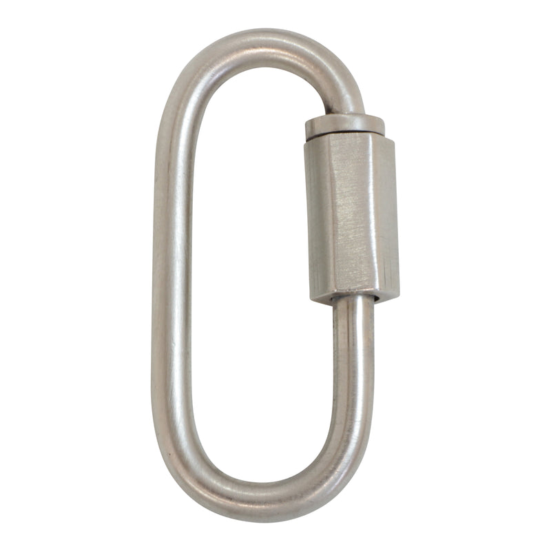 Quicklink BR01 Threaded Screw Lock Quicklink, Antique Brass