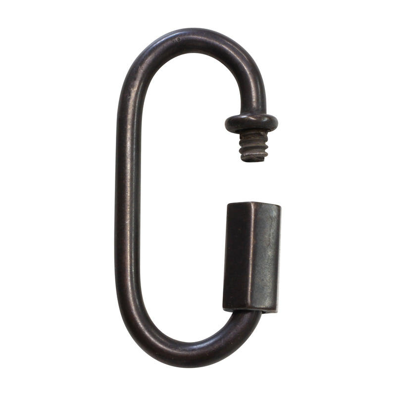 Quicklink BR01 Threaded Screw Lock Quicklink, Antique Brass