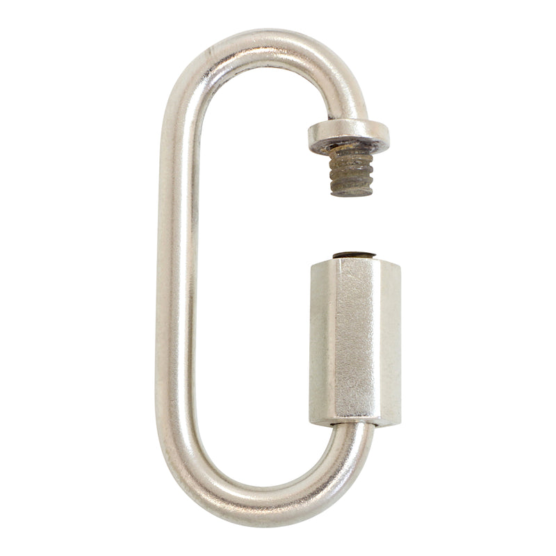 Quicklink BR01 Threaded Screw Lock Quicklink, Antique Brass