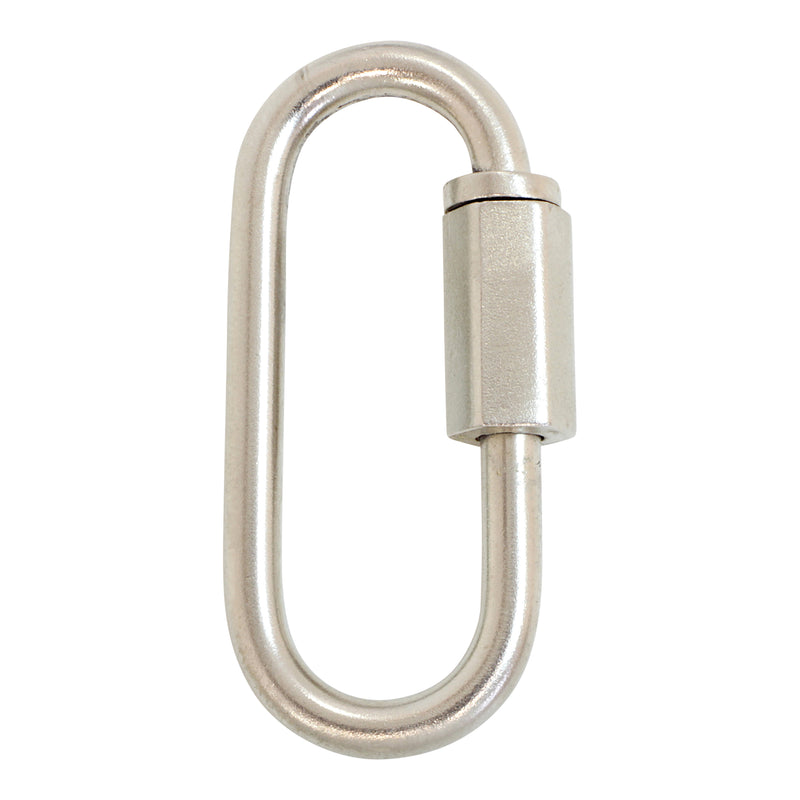 Quicklink BR01 Threaded Screw Lock Quicklink, Antique Brass