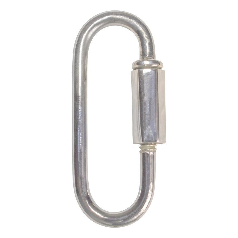 Quicklink BR01 Threaded Screw Lock Quicklink, Antique Brass