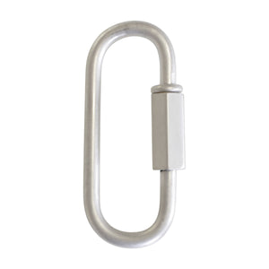 Quicklink BR01 Threaded Screw Lock Quicklink, Antique Brass
