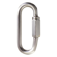 Quicklink BR01 Threaded Screw Lock Quicklink, Antique Brass