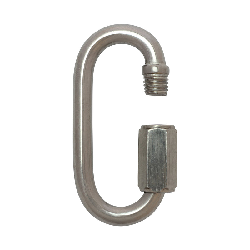 Quick-Link SS03 Threaded, Screw Lock Quick Link, Antique Brass