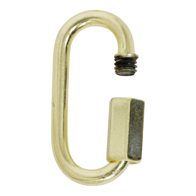 Quicklink ST04 Threaded Screw Lock Quicklink, Antique Brass