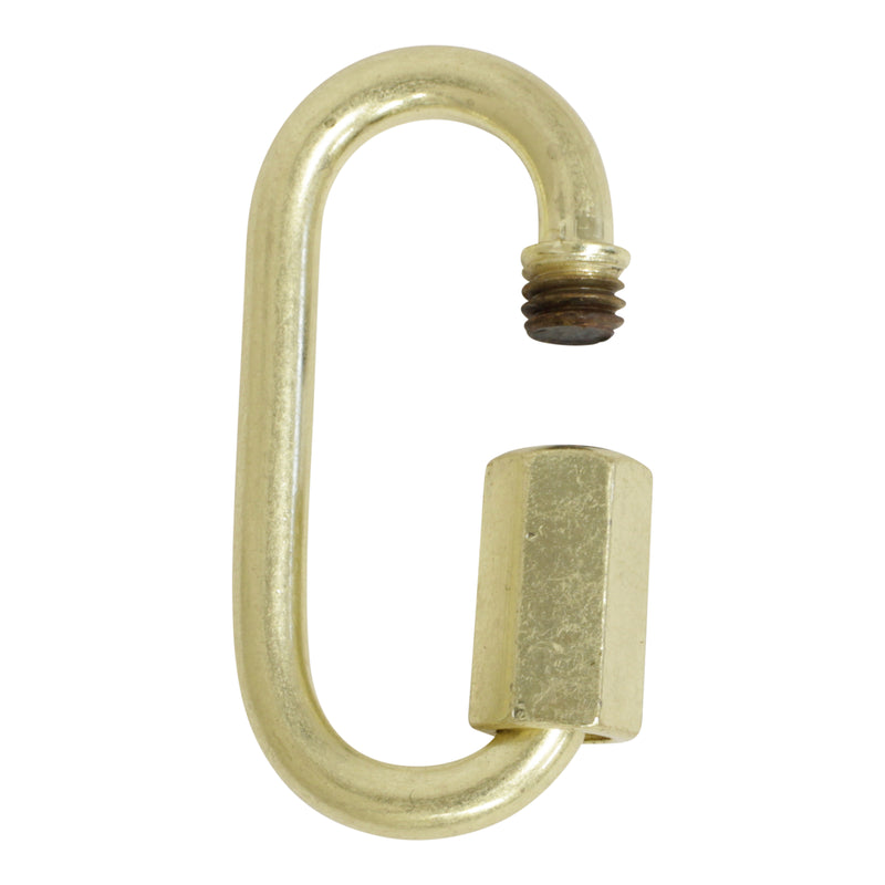 Quicklink ST04 Threaded Screw Lock Quicklink, Antique Brass