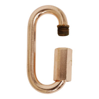 Quicklink ST04 Threaded Screw Lock Quicklink, Antique Brass