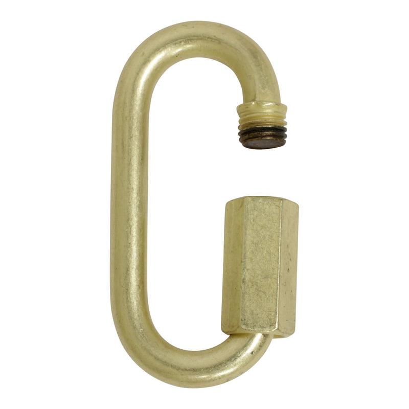 Quicklink ST04 Threaded Screw Lock Quicklink, Antique Brass