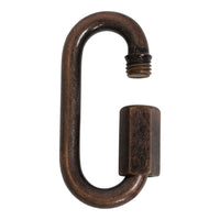 Quicklink ST04 Threaded Screw Lock Quicklink, Antique Brass