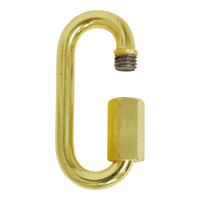 Quicklink ST04 Threaded Screw Lock Quicklink, Antique Brass