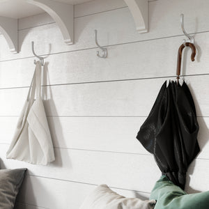Current Hook AL7334 Decorative Wall Hook, Aluminum