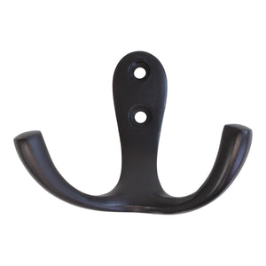 Duo Hook BR2560 Decorative Wall Hook, Antique Brass