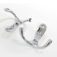 Duo Hook BR2560 Decorative Wall Hook, Antique Brass