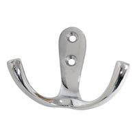Duo Hook BR2560 Decorative Wall Hook, Antique Brass