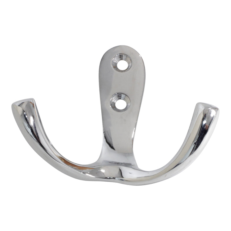 Duo Hook BR2560 Decorative Wall Hook, Antique Brass