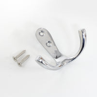 Duo Hook BR2560 Decorative Wall Hook, Antique Brass