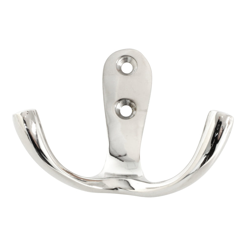 Duo Hook BR2560 Decorative Wall Hook, Antique Brass