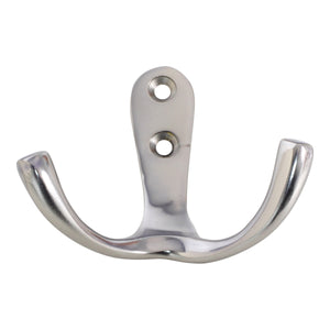 Duo Hook BR2560 Decorative Wall Hook, Antique Brass