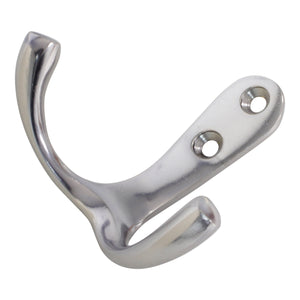 Duo Hook BR2560 Decorative Wall Hook, Antique Brass