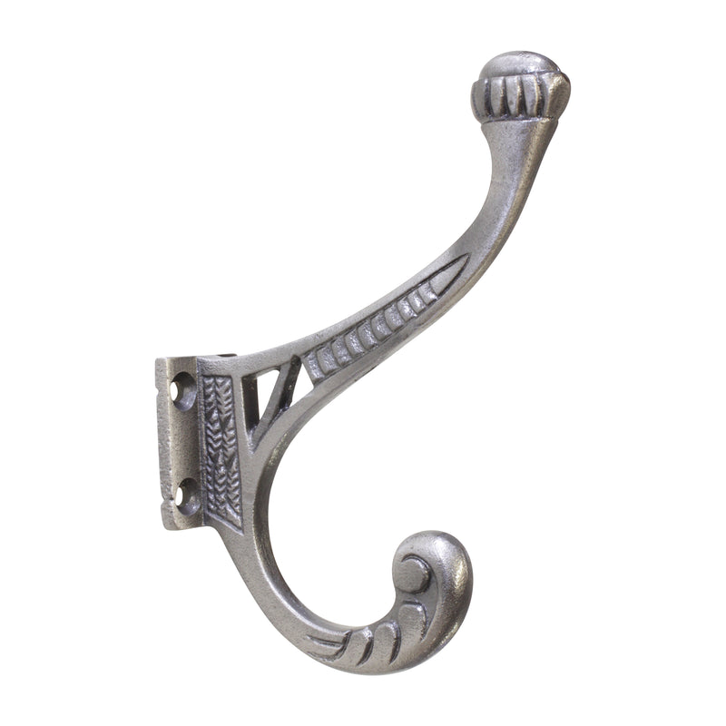 Eifel Hook IR8383 Decorative Wall Hook, Antique Nickel