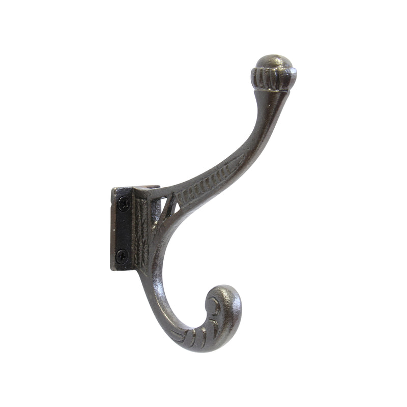 Eifel Hook IR8383 Decorative Wall Hook, Antique Nickel