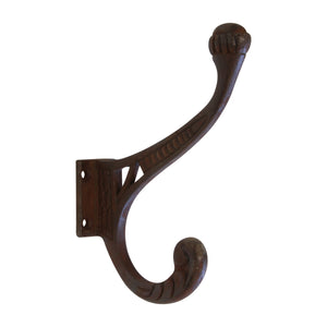 Eifel Hook IR8383 Decorative Wall Hook, Antique Nickel