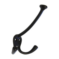 Droplet Hook IR8386 Decorative Wall Hook, Black