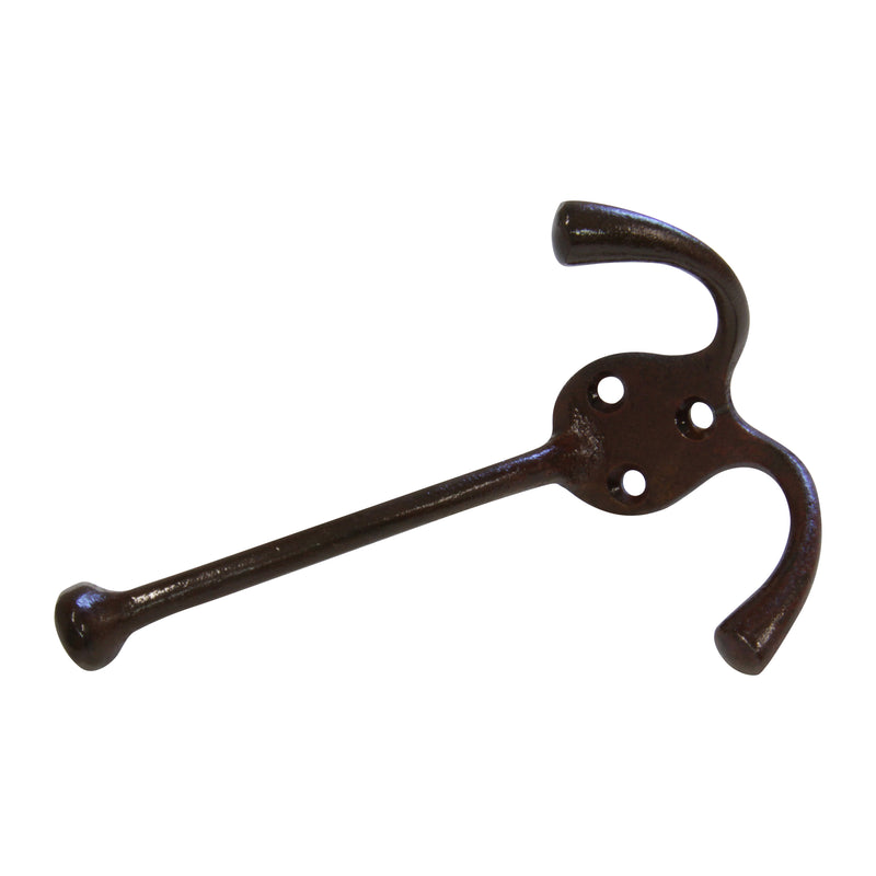 Droplet Hook IR8386 Decorative Wall Hook, Black