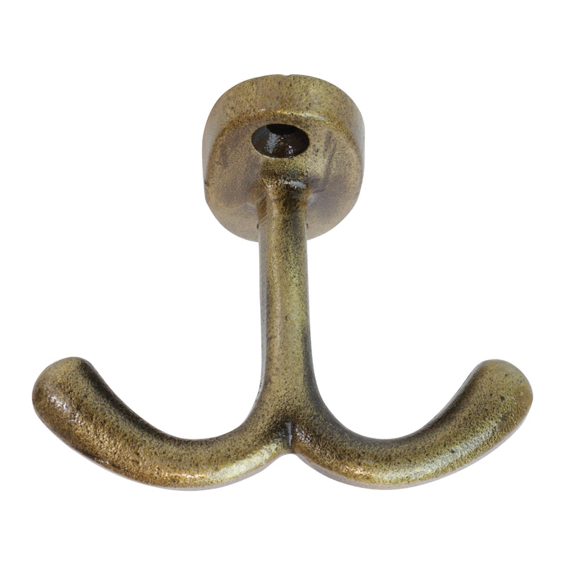 Admiral Hook IR8395 Decorative Ceiling Hook, Antique Brass