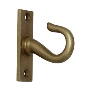 Harbour Hook IR8396 Decorative, heavy-duty Ceiling Hook, Antique Brass