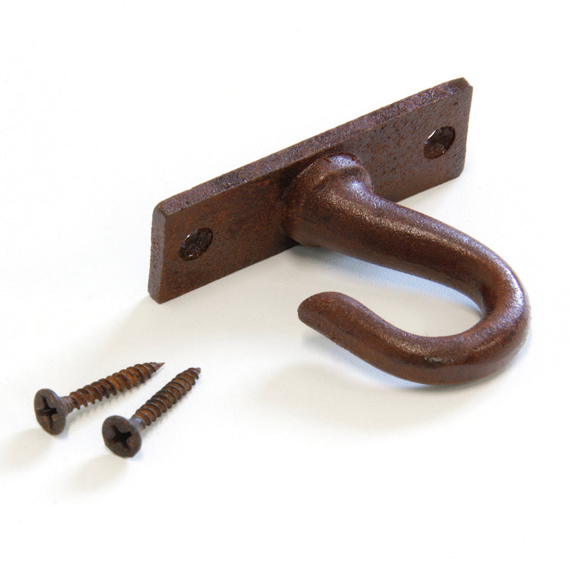 Iron Single Arm Wall Hook RCH Supply Company Color: Antique Copper