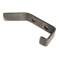 Double Hook IR8402 Decorative, flat-bar Wall Hook, Antique Brass