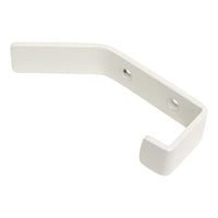 Double Hook IR8402 Decorative, flat-bar Wall Hook, Antique Brass