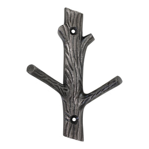 Elder Hook IR8410 Decorative Wall Hook, Antique Brass