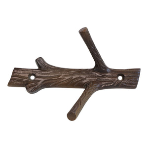 Elder Hook IR8410 Decorative Wall Hook, Antique Brass