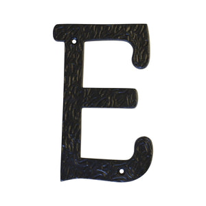 Letter IR830 Vintage, Serif House Letter, Black