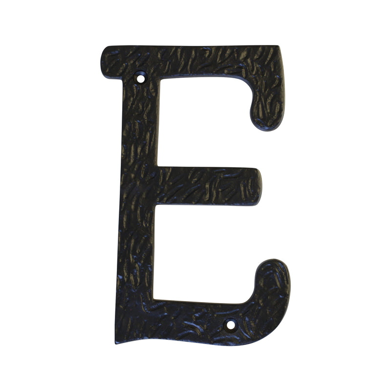 Letter IR830 Vintage, Serif House Letter, Black