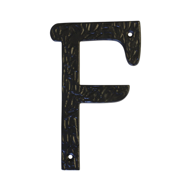 Letter IR830 Vintage, Serif House Letter, Black