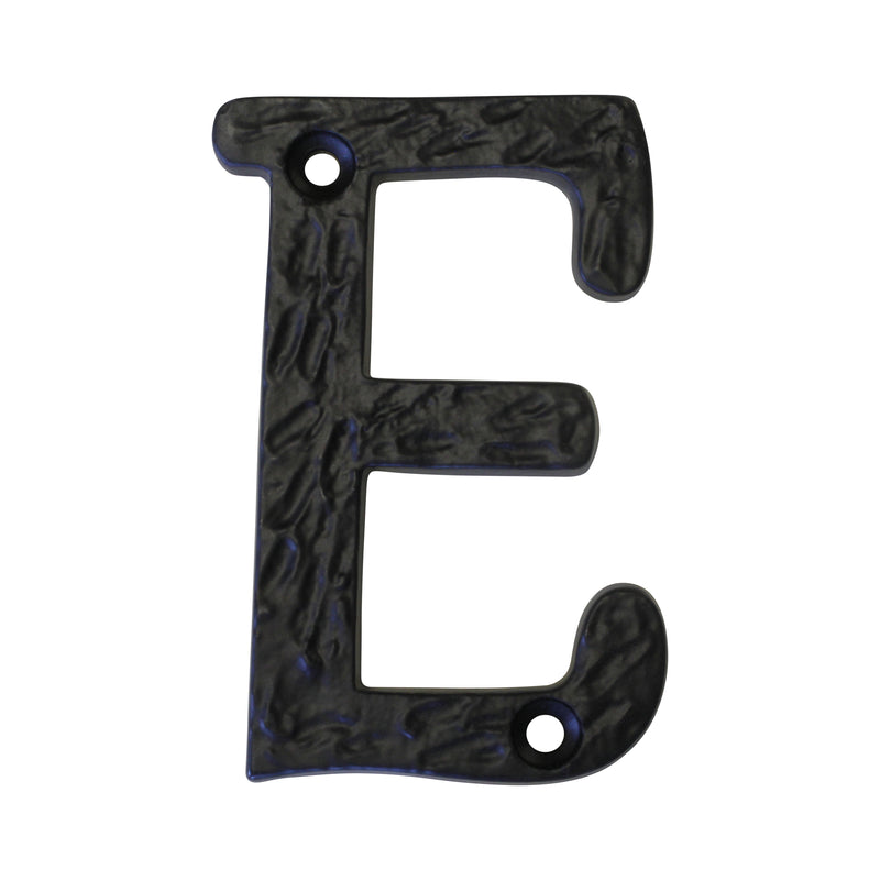 Letter IR830 Vintage, Serif House Letter, Black