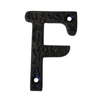 Letter IR830 Vintage, Serif House Letter, Black
