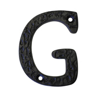 Letter IR830 Vintage, Serif House Letter, Black