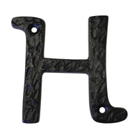 Letter IR830 Vintage, Serif House Letter, Black