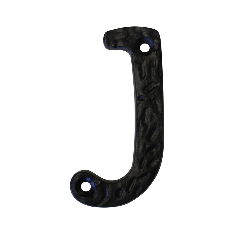 Letter IR830 Vintage, Serif House Letter, Black